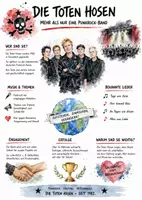 Vorschau - Arbeitsblätter - Lernplakat + Arbeitsblätter zum Thema "Die Toten Hosen" + Lösung & MP3 + Mindmap + Infografik - Deckblatt