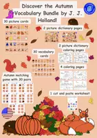 Vorschau - Spiele - Englisches Herbst-Wortschatzpaket von J. J. Holland! - Deckblatt