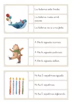 Vista previa - Hojas de trabajo - COMPRENSIONS LECTORES FRASE SIMPLE - página 2