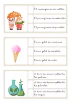 Vista previa - Hojas de trabajo - COMPRENSIONS LECTORES FRASE SIMPLE - página 3