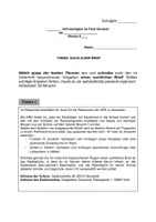 Vorschau - Klassenarbeiten - Deutsch Jgstf. 6 Schulaufgabe Sachlicher Brief - Seite 2