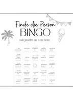 Vorschau - Arbeitsblätter - Sommerferien-Bingo, Kennenlernen einer neuen Klasse - Deckblatt
