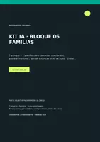 Vista previa - Hojas de trabajo - Kit IA 06: Comunicación con familias - Portada