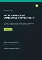 Vista previa - Hojas de trabajo - Kit IA 07: Comodines para docentes - Portada