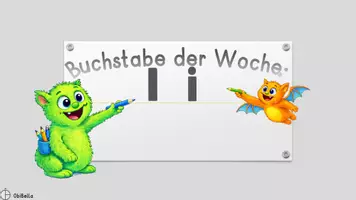 Vorschau - Präsentationen/Tafelbilder - Buchstabe I i: Präsentation zur Buchstabeneinführung für eine voll digitale Tafel mit Touchscreen - Seite 3