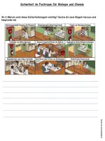 Vorschau - Arbeitsblätter - Sicherheitsbelehrung Fachraum Naturwissenschaften - Seite 2