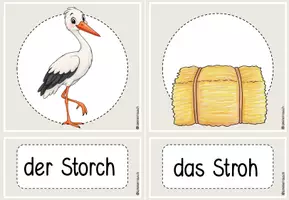 Vorschau - Fördermaterial/Inklusion - st Bild- und Wortkarten Lauteinführung - Seite 1