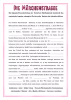 anteprima - Esercizi - Gebrüder Grimm – Die Deutsche Märchenstrasse – Unità didattica di tedesco B1 B2 - Pagina 1