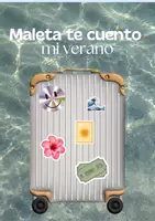 Vista previa - Hojas de trabajo - Maleta te cuento mi verano - Portada