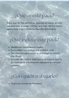 Vista previa - Hojas de trabajo - Maleta te cuento mi verano - página 1