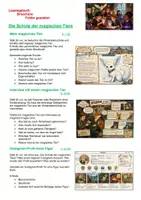 Vorschau - Unterrichtsreihen - Die Schule der magischen Tier(e) | Lesetagebuch | Unterrichtsmaterial | Kreativwerkstatt | Deutsch Klasse 5-8 | mit Lösungen. - Seite 3