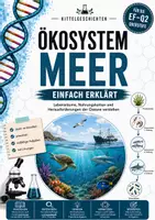 Vorschau - Stundenentwürfe - Ökosystem Meer einfach erklärt | Ökologie EF-Q2 | Nahrungsketten, Korallenriffe, Klimawandel&Plastik im Meer - Deckblatt