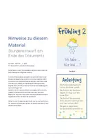 Vorschau - Stundenentwürfe - Ich habe wer hat ohne Schrift FRÜHLING 2 - Ich habe wer hat Nichtleser - Bildlesespiele ohne Schrift - Seite 1