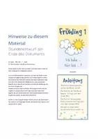Vorschau - Stundenentwürfe - Ich habe wer hat Nichtleser FRÜHLING 1 - Ich habe wer hat ohne Schrift - Bildlesespiele ohne Schrift - Seite 1