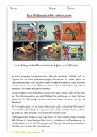 Vorschau - Arbeitsblätter - Bildergeschichte schreiben Klasse 4/5 Komplettpaket - Seite 1