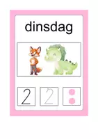 Voorbeeld - Kalender dagen van de week | Vandaag – Gisteren – Morgen - Pagina 3