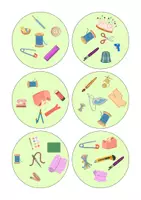 Vorschau - Spiele - Suchspiel Arbeitsmaterial textiles Gestalten - Seite 3