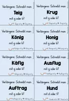 Vorschau - Spiele - Stop and Swap - Rechtschreibstrategien Verlängern FRESCH-Methode Übung - Seite 2