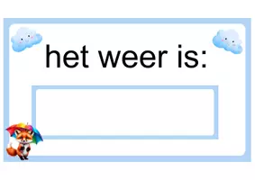 Voorbeeld - Weerkalender met weerrad - Pagina 2