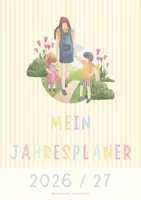 Vorschau - Lehrpläne/Lehrermaterial - Mein Jahresplaner 2026/27 im Aquarell-Stil - Seite 2