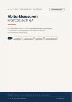 Vorschau - Arbeitsblätter - Abitur Französisch Niedersachsen 2027: 6 Klausuren eA & gA mit Erwartungshorizont, Sprachmittlung & Hörverstehen - Seite 1