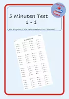 Vorschau - Arbeitsblätter - 1 • 1 Schnelltest - Einmaleins-Test für 5 Minuten - Deckblatt