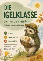 Vorschau - Arbeitsblätter - Vier Jahreszeiten Arbeitsblatt Klasse 1-2 - Deckblatt