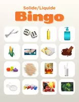 Aperçu - Apprentissages en autonomie - Bingo Solide Liquide - Page 3