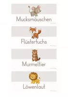 Vorschau - Präsentationen/Tafelbilder - Lautstärke Anzeige | beige & blau, Lautstärkeregler - Seite 2