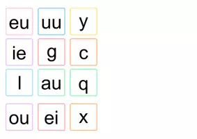Voorbeeld - Letterbingo - Pagina 2