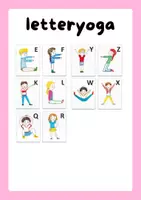 Voorbeeld - Letteryoga tussendoortje - Pagina 2