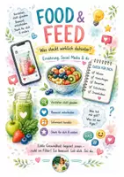 Vorschau - Mal- und Bastelvorlagen - Food & Feed - Ernährung und Social Media - Deckblatt