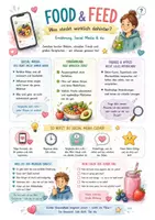 Vorschau - Mal- und Bastelvorlagen - Food & Feed - Ernährung und Social Media - Seite 2