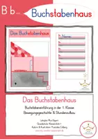 Vorschau - Stundenentwürfe - Das Buchstabenhaus – Buchstabeneinführung 1. Klasse: Bewegungsgeschichte, Schreibvorbereitung & Stundenaufbau - Deckblatt