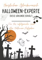 Vorschau - Unterrichtsreihen - XXL Halloween-Materialpaket mit Lesespur - Deckblatt