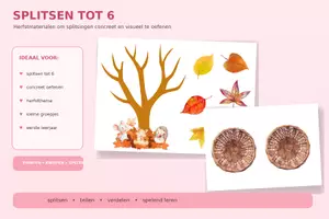 Voorbeeld - Splitsen tot 6 - Voorblad