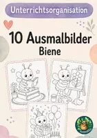 Vorschau - Mal- und Bastelvorlagen - Materialpaket Tierische Ausmalbilder – 30 Motive zum Ausmalen. - Seite 1