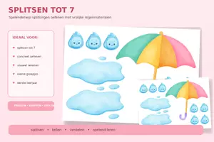 Voorbeeld - Splitsen tot 7 - Voorblad