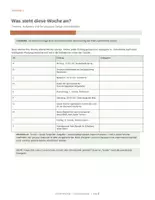 Vorschau - Arbeitsblätter - Meine Woche im Griff | Termine, Aufgaben & Wichtiges organisieren - Seite 1