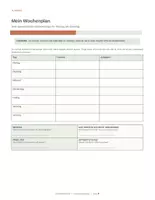 Vorschau - Arbeitsblätter - Meine Woche im Griff | Termine, Aufgaben & Wichtiges organisieren - Seite 3