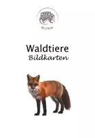 Vorschau - Bildkarten - Waldtiere: Bildkarten/Nomenklaturkarten Montessori (Fotos) - Deckblatt