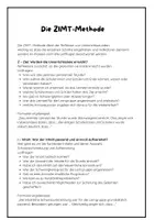 Vorschau - Lehrpläne/Lehrermaterial - ZIMT-Methode Reflexionskarten Unterrichtsbesuch - Seite 1