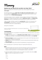 Voorbeeld - Memory - Anker Start - Pagina 1