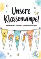 Vorschau - Arbeitsblätter - Das bin ich – Klassenwimpel zum Kennenlernen | 4 Vorlagen - Deckblatt