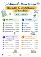 Vorschau - Arbeitsblätter - Mehr Spanisch sprechen! – Reisen & Ferien | 20 kreative Sprechaktivitäten zu Urlaub, Reiseplanung, Transport & Situationen unterwegs | Sek I - Seite 3