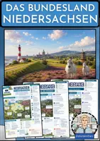 Vorschau - Arbeitsblätter - Niedersachsen – Merkblatt, Arbeitsblatt & Lösungen | Erdkunde Sek I - Deckblatt