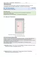 Vorschau - Stationenlernen - Physik: Lerntheke - Wärme und Wärmetransport - Deckblatt