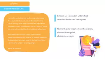 Vorschau - Arbeitsblätter - Lohnabrechnung - Komplett vorbereitete Stunde - Wirtschaft - Seite 2