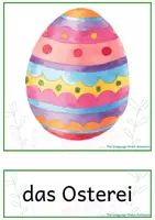 Vorschau - Arbeitsblätter - Materialpaket: German/DaZ | Ostern/Easter - Seite 3
