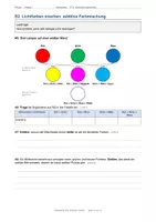 Vorschau - Arbeitsblätter - Arbeitsheft: Die Welt der Farben (Physik) - Seite 3
